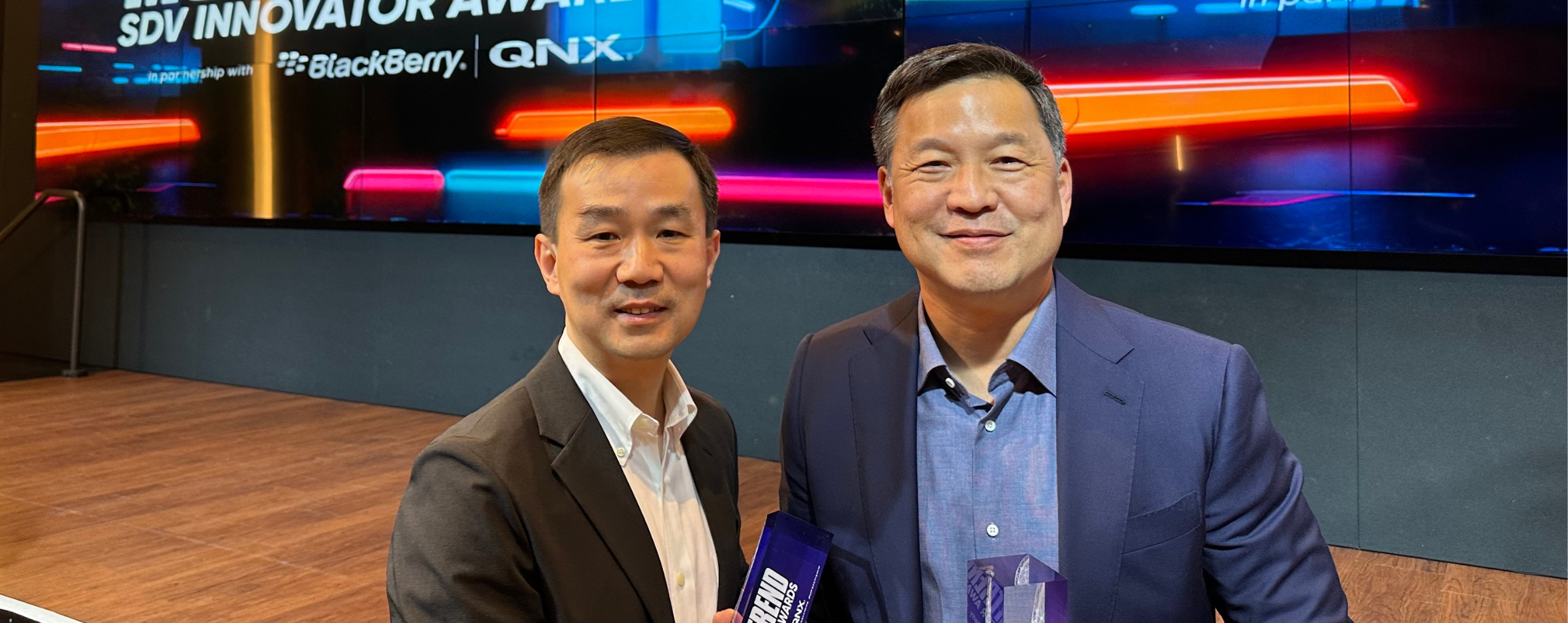 Jeff and Yu win 2024 SDV Innovator awards