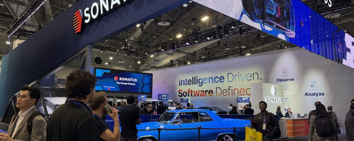 Sonatus Booth At CES 2026