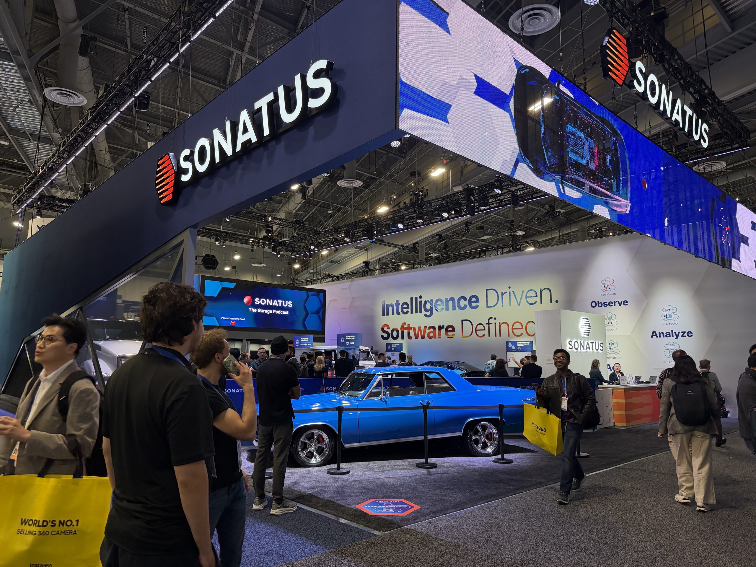 Sonatus Booth at CES 2026